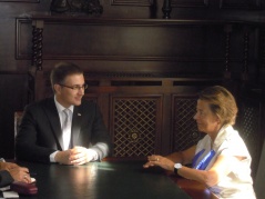 11 September 2012 National Assembly Speaker and Portuguese Ambassador to Serbia